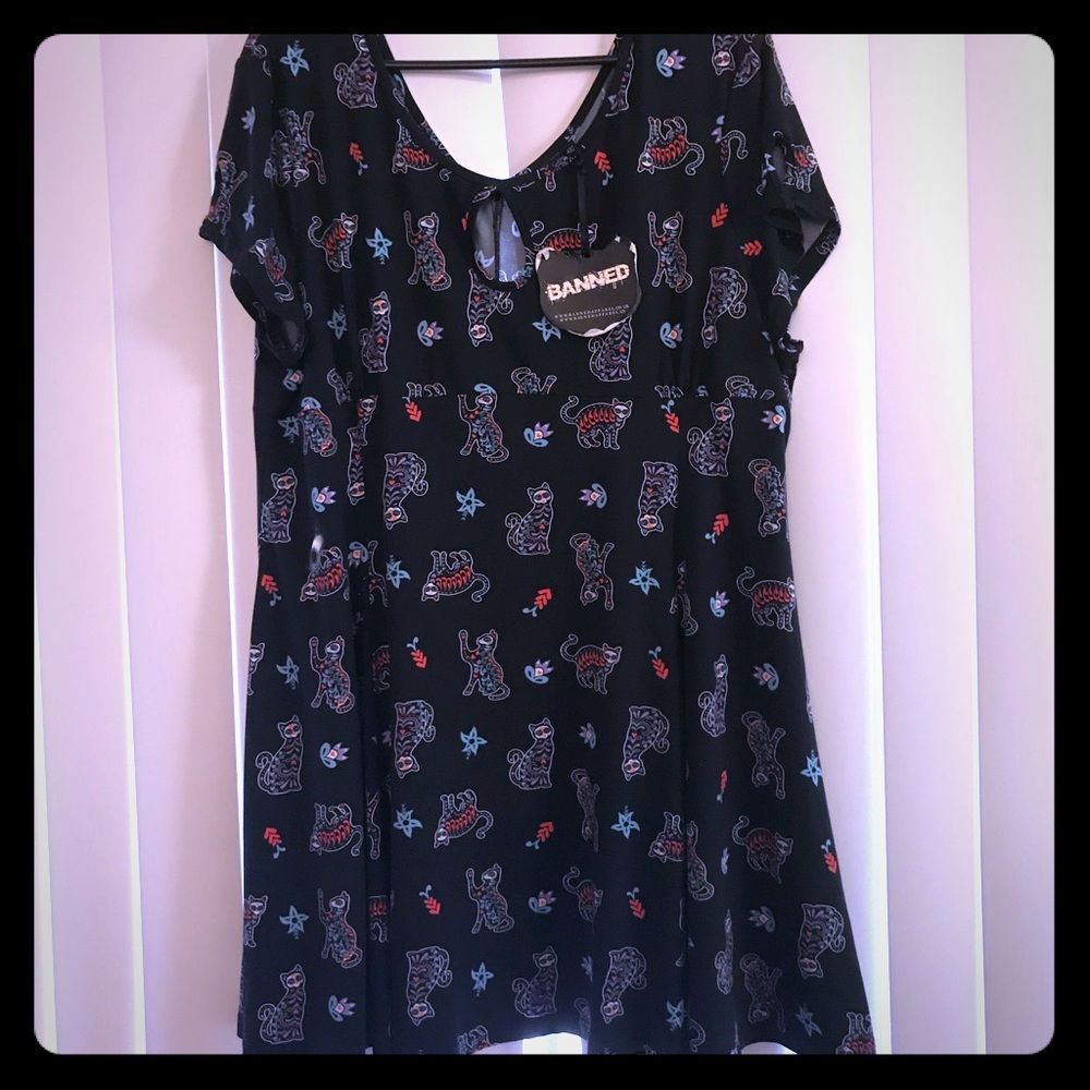 ModCloth Kitten Dress